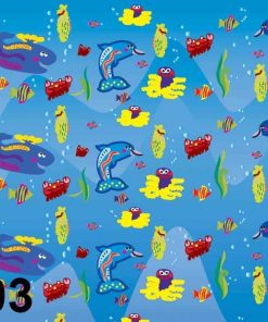 Νext συρταριέρα 3συρτ. "Ψαράκια" Α5 Υ17x20x25εκ.