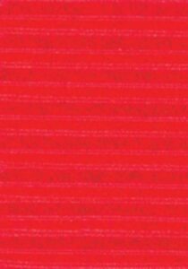 Rainbow χαρτόνι οντουλέ κόκκινο 50x70εκ.