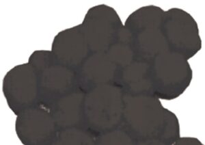 Πομ πομ 3εκ. μαύρο 100 τεμάχια