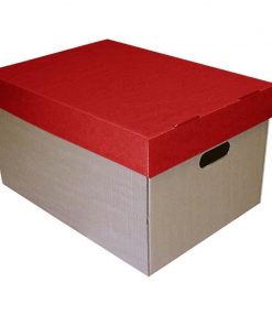 Νext κουτί μπορντώ καπάκι Υ30x53x38εκ.