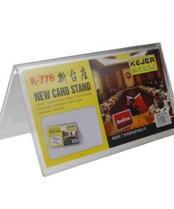 Σταντ ακρυλικό τύπου Λ Υ15x30εκ.