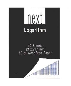 Next μπλοκ λογαριθμικό DIN Α4 21x29,7εκ. 40φ.