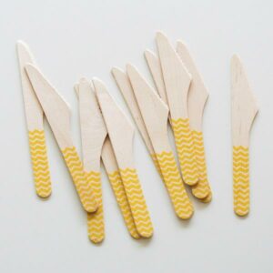 Μαχαιράκια πάρτυ κίτρινα