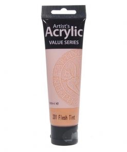 Phoenix ακρυλικό χρώμα 201 flesh tint, σωληνάριο 100ml
