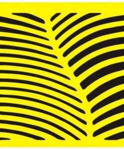 Στένσιλ πλαστικό "Φύλλo" 16x16εκ.  (ST0117)