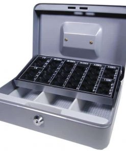 Κουτί φύλαξης-μεταφοράς χρημάτων μαύρο 24,5x17,5x8,5εκ.