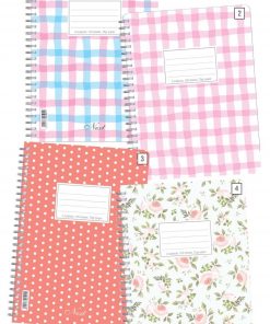 Next romantic τετράδιο σπιράλ 21x29εκ. 2θεμ.