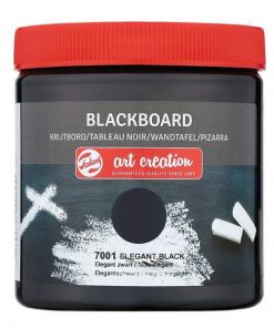 Talens blackboard paint 7001 elegant black, 250 ml