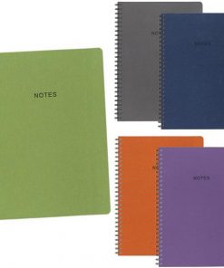 Next natural τετράδιο σπιράλ 17x25εκ. 4θεμ., 140φ.