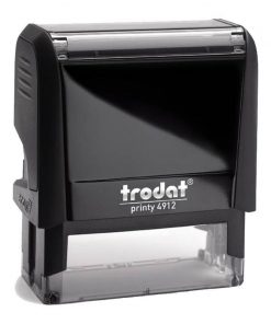 Trodat printy σφραγίδα μαύρη 4912 με μαύρο μελάνι