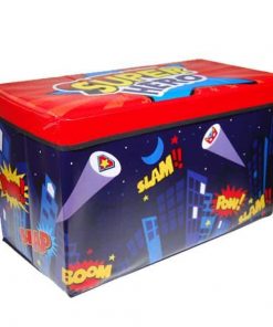 Κουτί αποθήκευσης υφασμάτινο "super heroes" Υ35x60x30εκ.