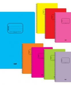 Next colors τετράδιο σπιράλ 21x29εκ. 4θεμ., 140φ.