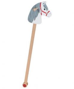 Goki αλογάκι ξύλινο "Little Cloud" με ροδάκια Υ99εκ.