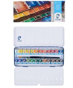 Talens van gogh νερομπογιές σετ 24 τεμ.