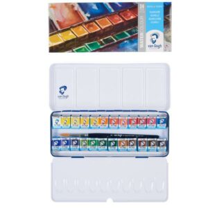 Talens van gogh νερομπογιές σετ 24 τεμ.