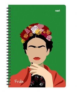 Next trends Frida τετράδιο σπιράλ 3 θέματα 105 φύλλα 21x29εκ.