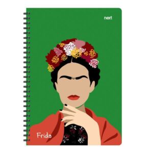 Next trends Frida τετράδιο σπιράλ 3 θέματα 105 φύλλα 21x29εκ.