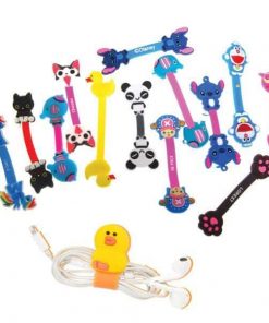 Σφικτήρες καλωδίων-μπρελόκ με παιδικές φιγούρες μήκους 10 εκ.