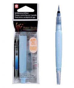 Sakura πινέλο με δεξαμενή νερού με μύτη S