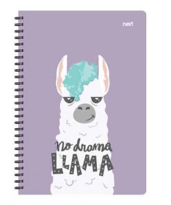 Next trends lama τετράδιο σπιράλ 3 θέματα 105 φύλλα 21x29εκ.