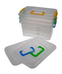 Κουτί αποθήκευσης πλαστικό 8lt, Υ15x28,5x19εκ.