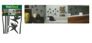 Αυτοκόλλητα τοίχου 30x42εκ. "paradise"