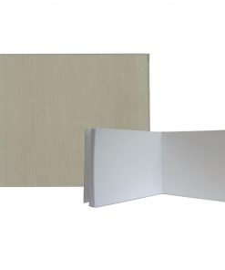 Νext βιβλίο εντυπώσεων μπεζ, 23x23εκ., 80 λευκά φύλλα 120γρ.