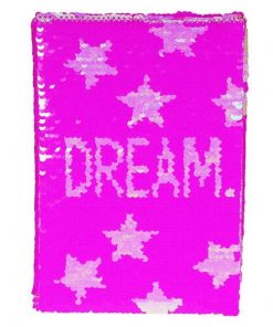 Τετράδιο με παγιέτες, Dream, 80 φύλλα, 15x21 εκ.