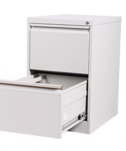 Συρταριέρα φακέλων Nextdeco γκρι 2 συρτάρια Υ73,1x46x62εκ.