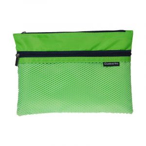 Comix τσαντάκι με φερμουάρ - θήκη B6 πράσινο Y21x15,5εκ.