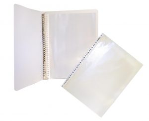 Comix ζελατίνες Α4 30τρυπες διάφανες 20 τεμ.