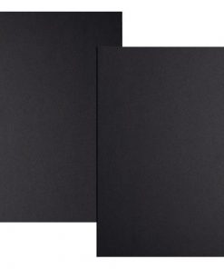 Χαρτόνι μαύρο 2 όψεις 50x72εκ. 1,5χιλ. 1000gr/m²