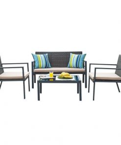 Ibiza σετ σαλόνι εξωτερικού χώρου 4τμχ