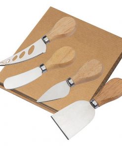 Σετ κοπής τυριών 4 τεμαχίων 17x19,6x1,9εκ.