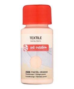 Talens χρώμα textile 2506 pastel orange 50ml