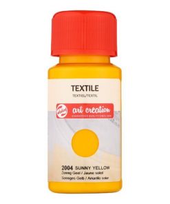 Talens χρώμα textile 2004 sunny yellow 50ml