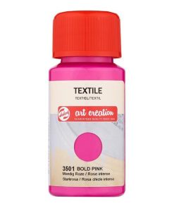 Talens χρώμα textile 3501 bold pink 50ml