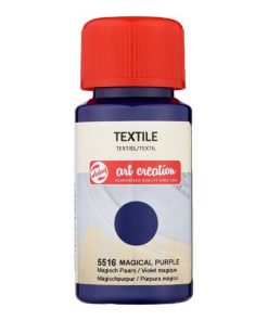 Talens χρώμα textile 5516 magical purple 50ml