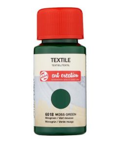 Talens χρώμα textile 6018 moss green 50ml