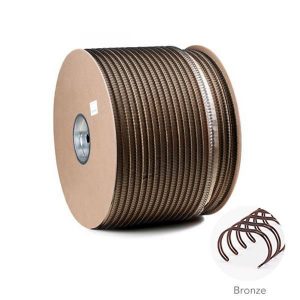 Μεταλλικό σπιράλ βιβλιοδεσίας πομπίνα μπρονζέ 3/4" 2:1