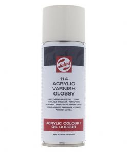 Talens σπρέυ acrylic varnish gloss 114