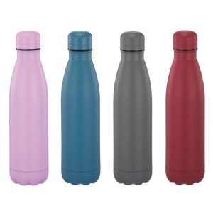 Θερμός  - μπουκάλι Solid με διπλά τοιχώματα 500ml σε 4 χρώματα