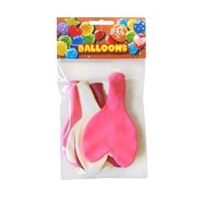 Μπαλόνια 12'' καρδιές 5τεμ.