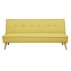 Καναπές κρεβάτι τριθέσιος Nextdeco Tokyo μουσταρδί Υ82x181x91εκ.