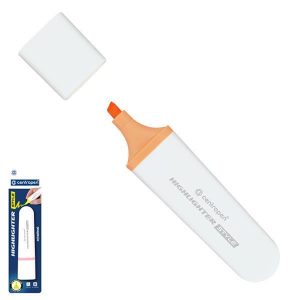 Centropen μαρκαδόρος υπογράμμισης pastel πορτοκαλί σε blister