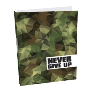 Next κλασέρ Never give up Υ26x21x4εκ.