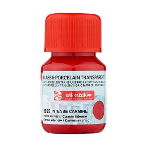 Talens χρώμα glass/porcelain transparent 3025 interference carmine 30ml