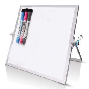 Πίνακας λευκός μαγνητικός με βάση 25x35εκ.