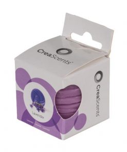 Αρωματικό κερί για αρωματιστή με άρωμα «Λεβάντα», σετ 6 τμχ σε κουτί