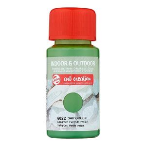 Talens χρώμα indoor/outdoor 6022 sap green 50ml